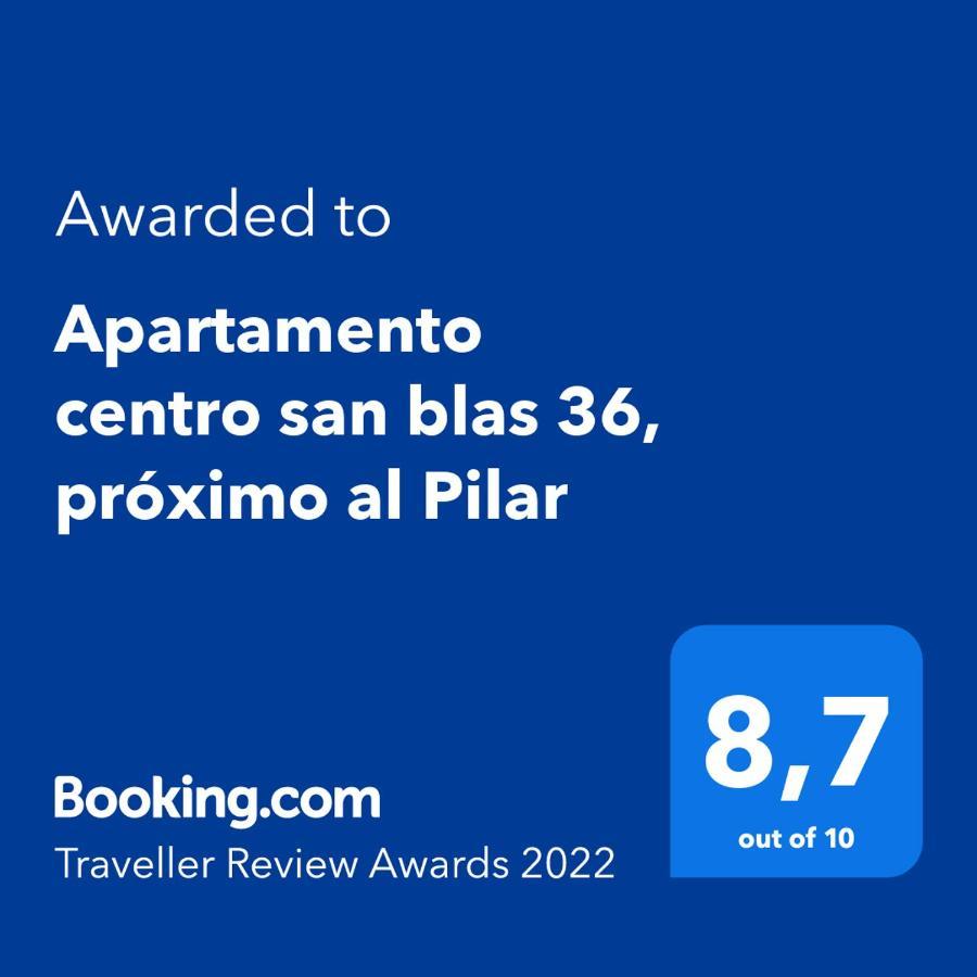 Apartamento Centro San Blas 36, Proximo Al Pilar Zaragoza Exteriér fotografie